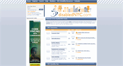 Desktop Screenshot of disablednyc.com